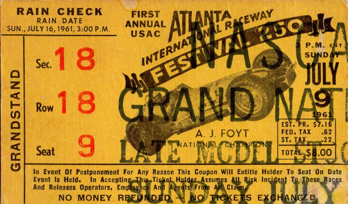 Saved at the Last Minute: How the 1961 Festival 250 Became a NASCAR Race