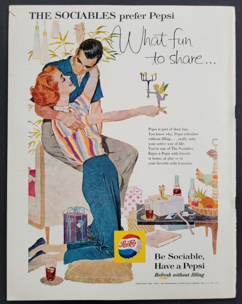 1961 NASCAR Grand National Orange Speedway (4/2) Program Back Cover