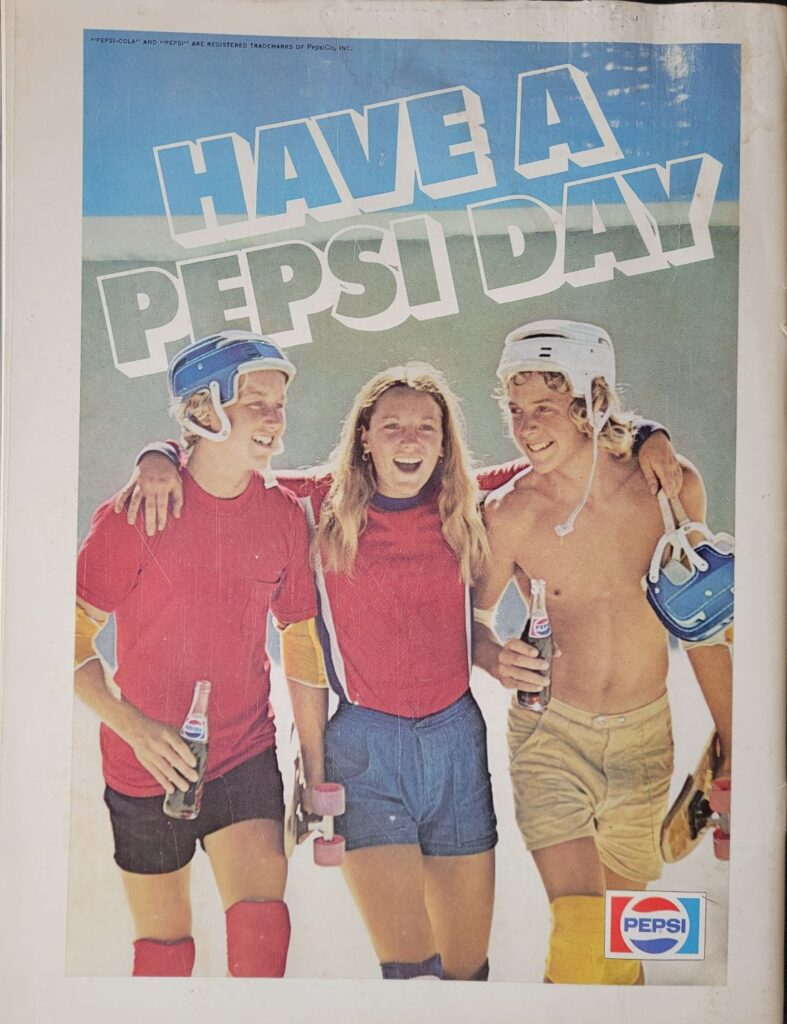 1977 NASCAR Darlington Rebel 500 Program Back Cover