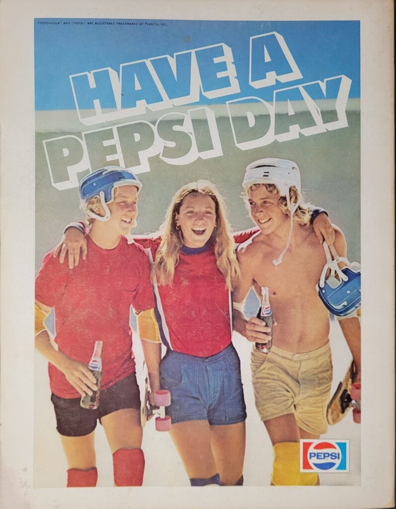 1977 NASCAR Bristol Volunteer 400 Program Back Cover