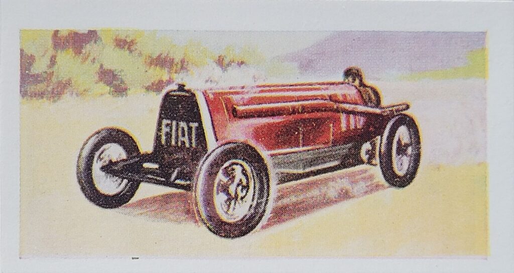 1955 Miranda Confectioners - Card #38
Fiat Racing Car - 1919