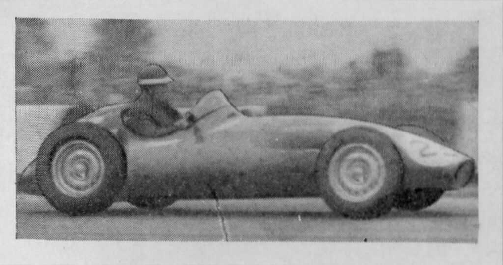 1957 Mitcham Foods "Motor Racing" No. 6 B.R.M.