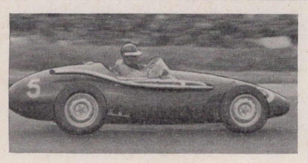 1957 Mitcham Foods "Motor Racing" No. 5 Connaught
