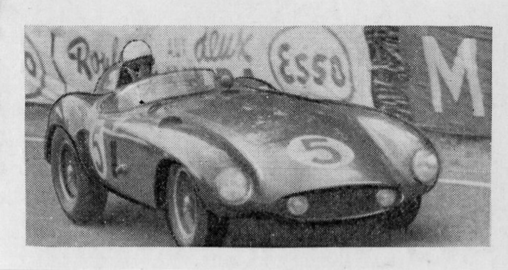1957 Mitcham Foods "Motor Racing" No. 18 Ferrari Sports Car