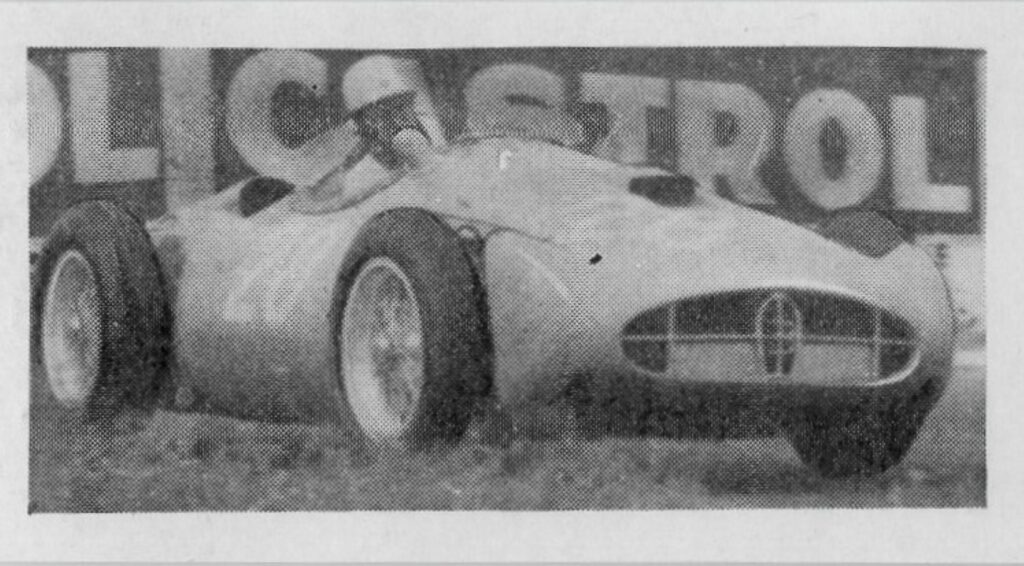 1957 Mitcham Foods "Motor Racing" No. 24 Formula 1 Bugatti