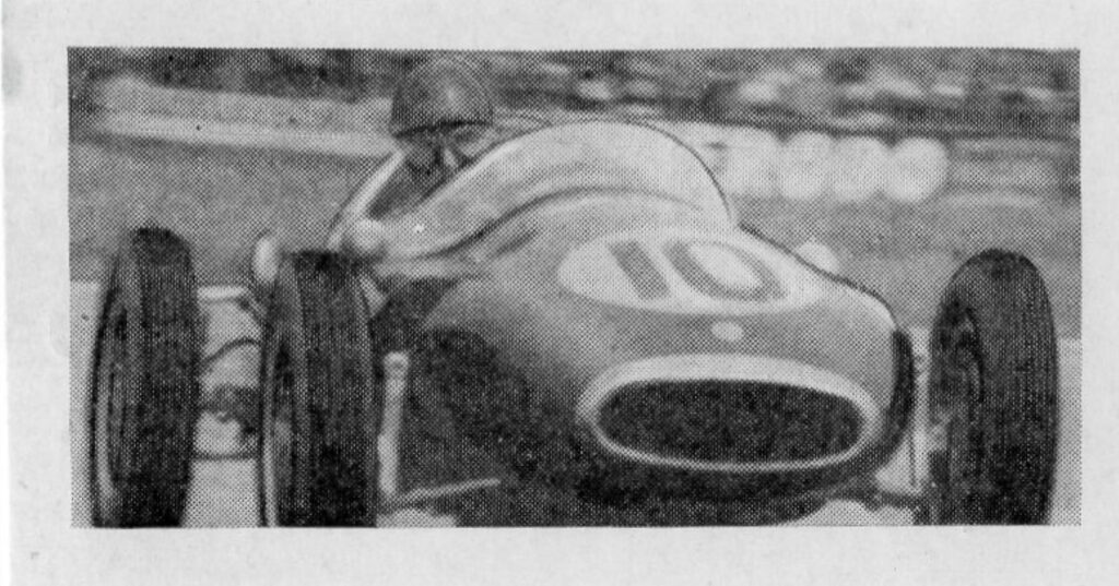 1957 Mitcham Foods "Motor Racing" No. 19 Formula II Cooper Climax