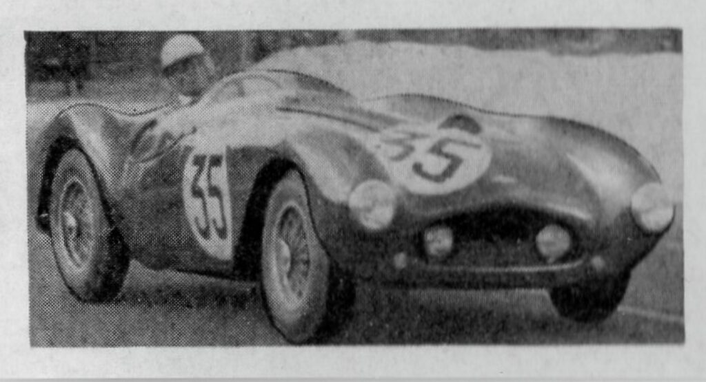 1957 Mitcham Foods "Motor Racing" No. 21 Frazer Nash "Sebring"