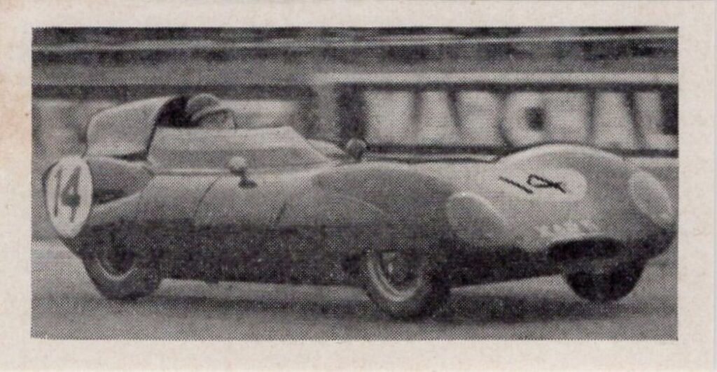 1957 Mitcham Foods "Motor Racing" No. 2 Lotus Eleven