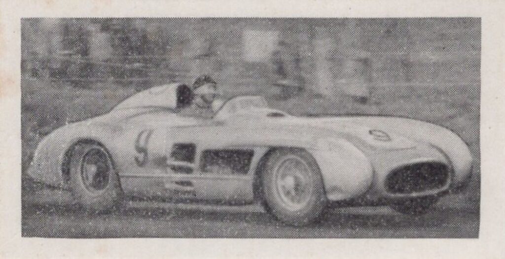 1957 Mitcham Foods "Motor Racing" No. 1 Mercedes-Benz 300 SLR 