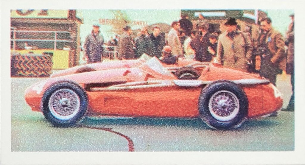 1966 Lyons Maid "Famous Cars" 
Card#14 