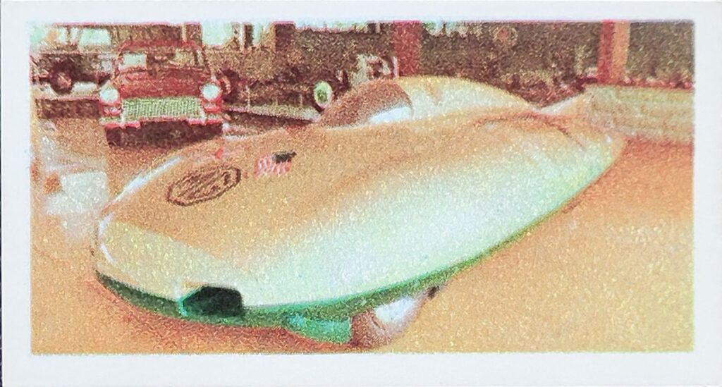 1966 Lyons Maid "Famous Cars" 
Card #18 