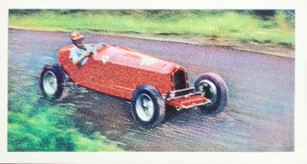 1966 Lyons Maid "Famous Cars" 
Card #7 