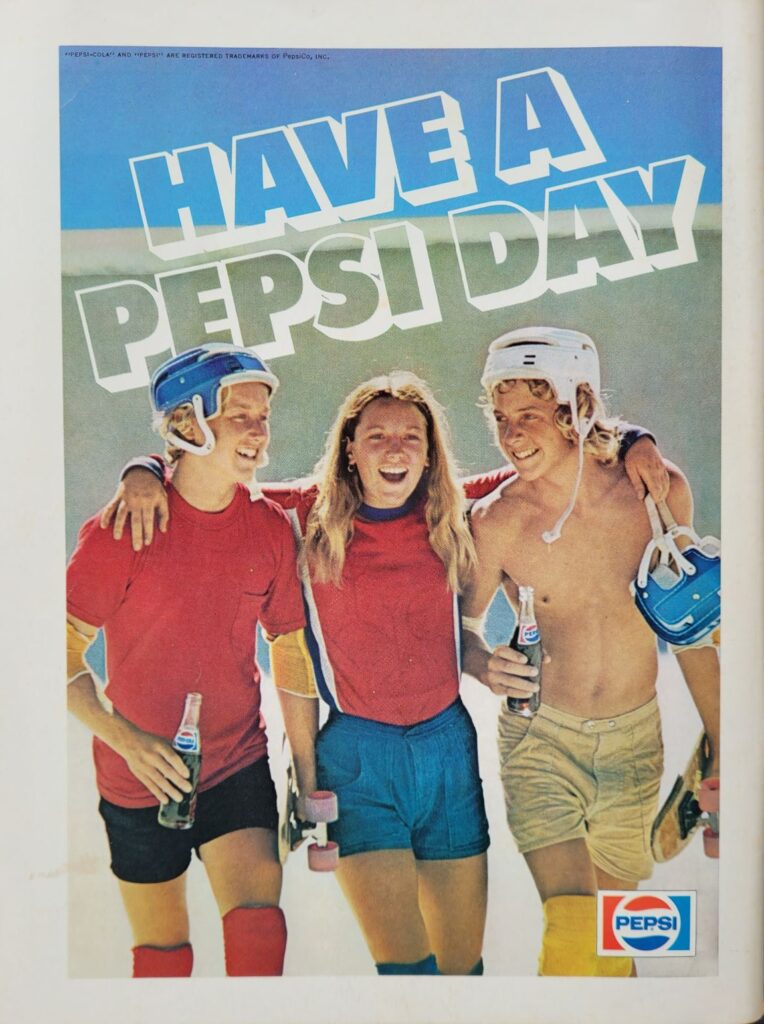 1977 NASCAR Charlotte NAPA National 500 Program Back Cover