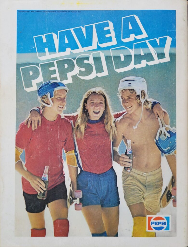 1977 NASCAR Charlotte World 600 Program Back Cover