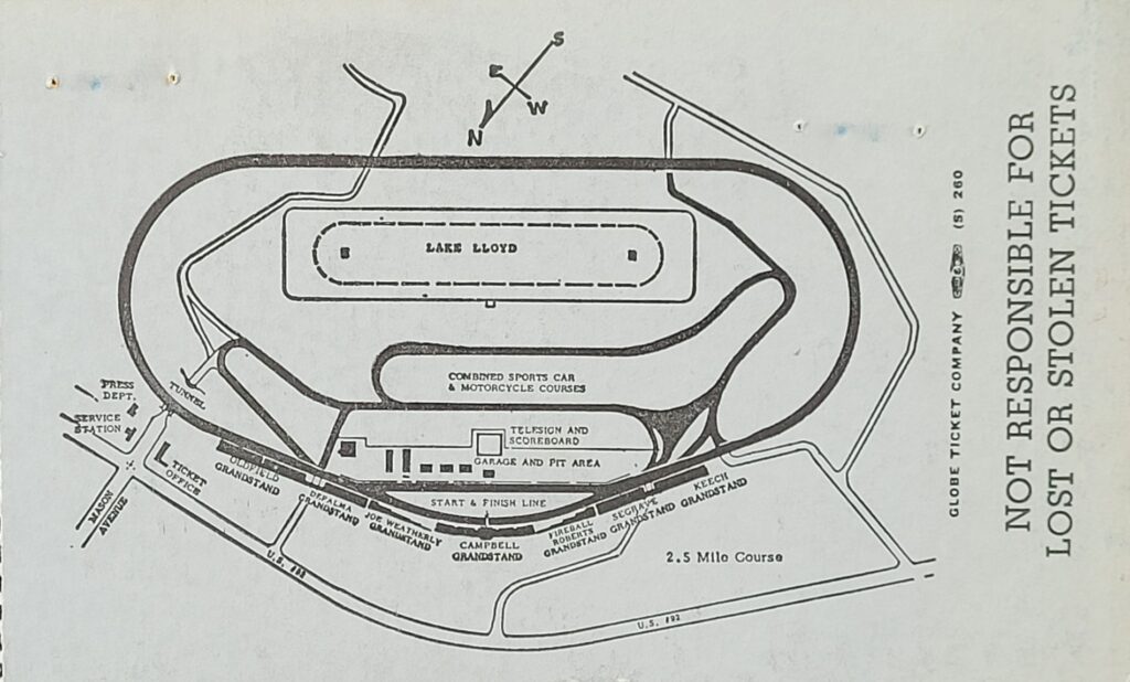 1977 NASCAR Daytona 500 Ticket Stub Back