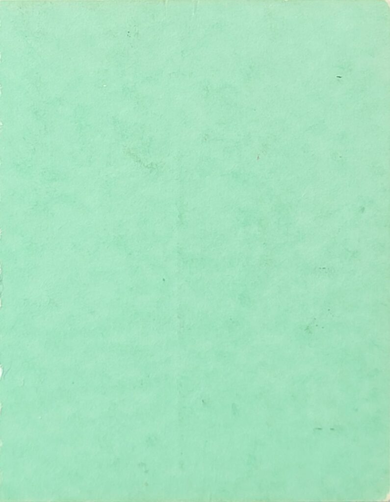 1977 NASCAR NCMS American 500 Ticket Stub Back