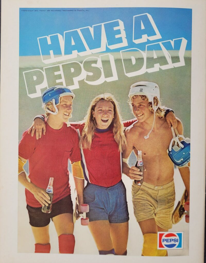 1977 NASCAR Richmond 400 Program Back Cover