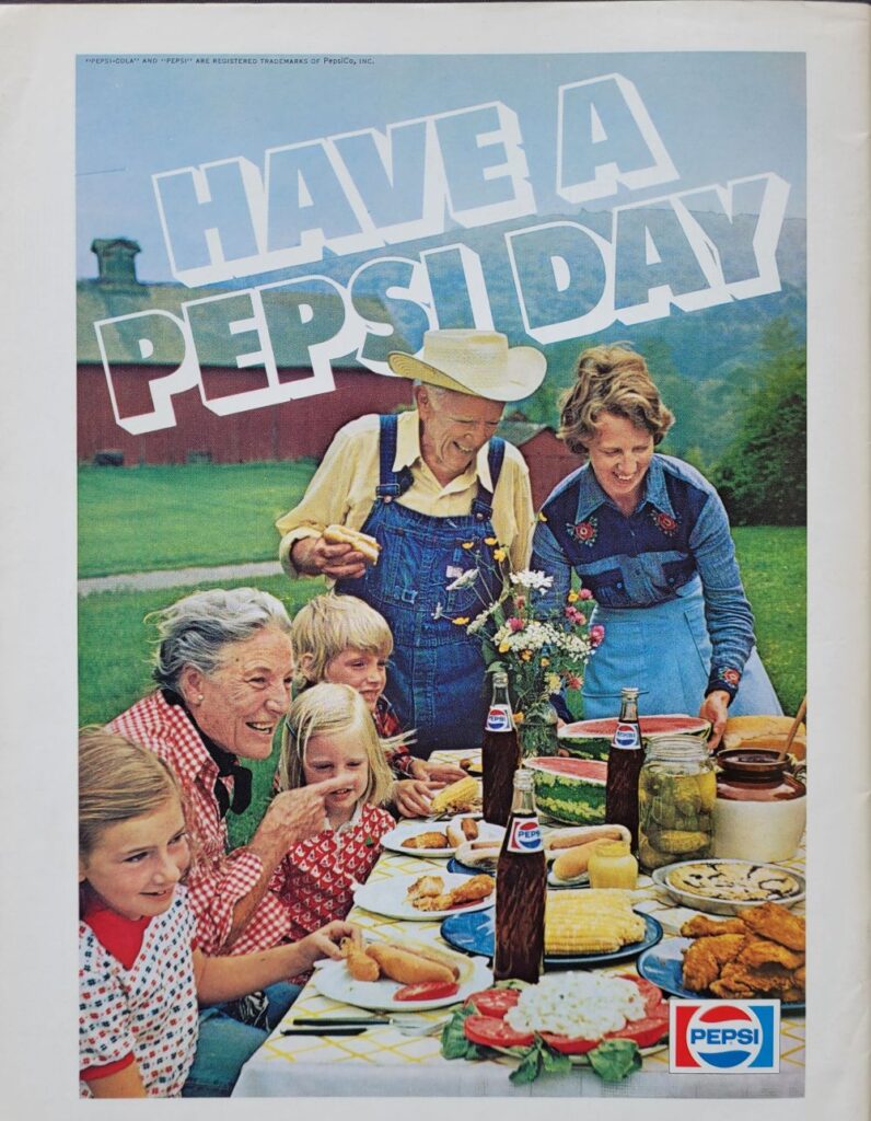 1977 NASCAR Riverside NAPA 400 Program Back Cover