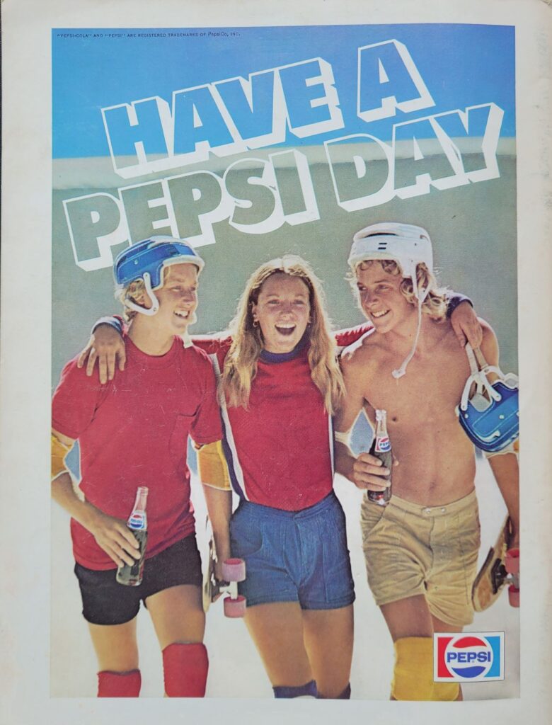 1977 NASCAR Talladega Winston 500 Program Back Cover