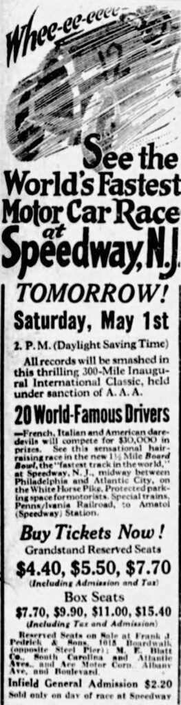 Press of Atlantic City - Page 19 
April 30, 1926