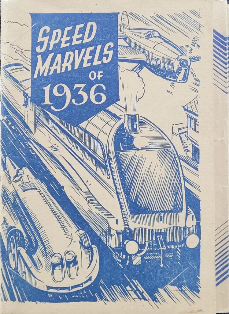 "Speed Marvels of 1936" Folder