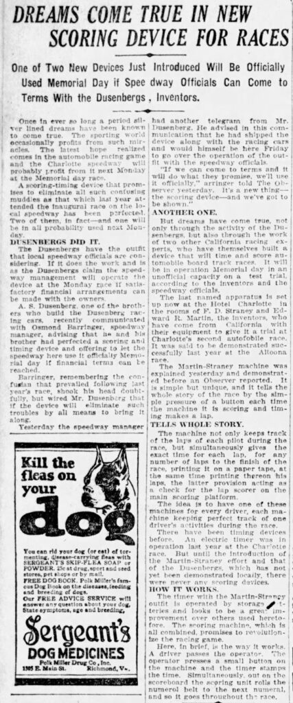 The Charlotte Observer - Page 4 
May 8, 1925