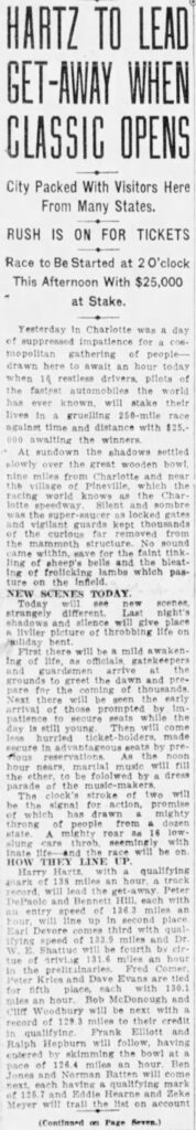 The Charlotte Observer 
Page 1 
May 10, 1926