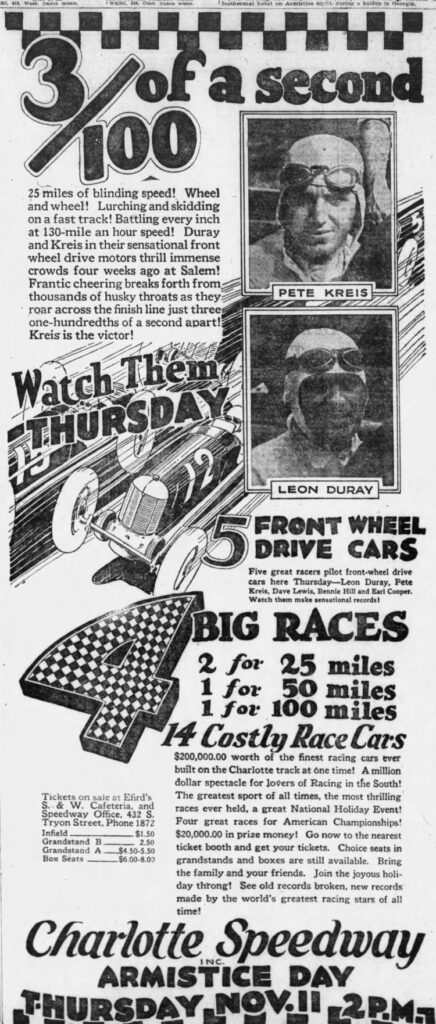 The Charlotte Observer - Page 16 
November 10, 1926