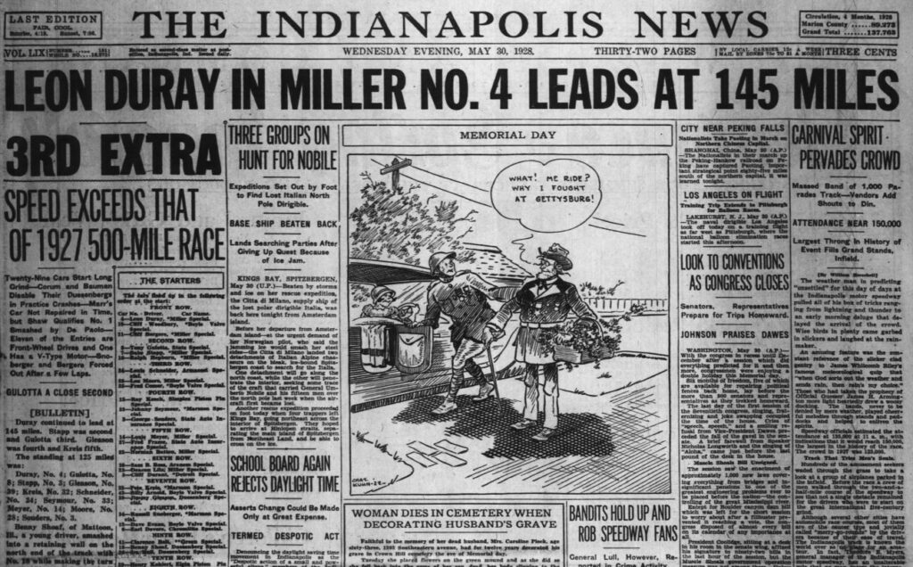 The Indianapolis News - Page 1 May 30, 1928
