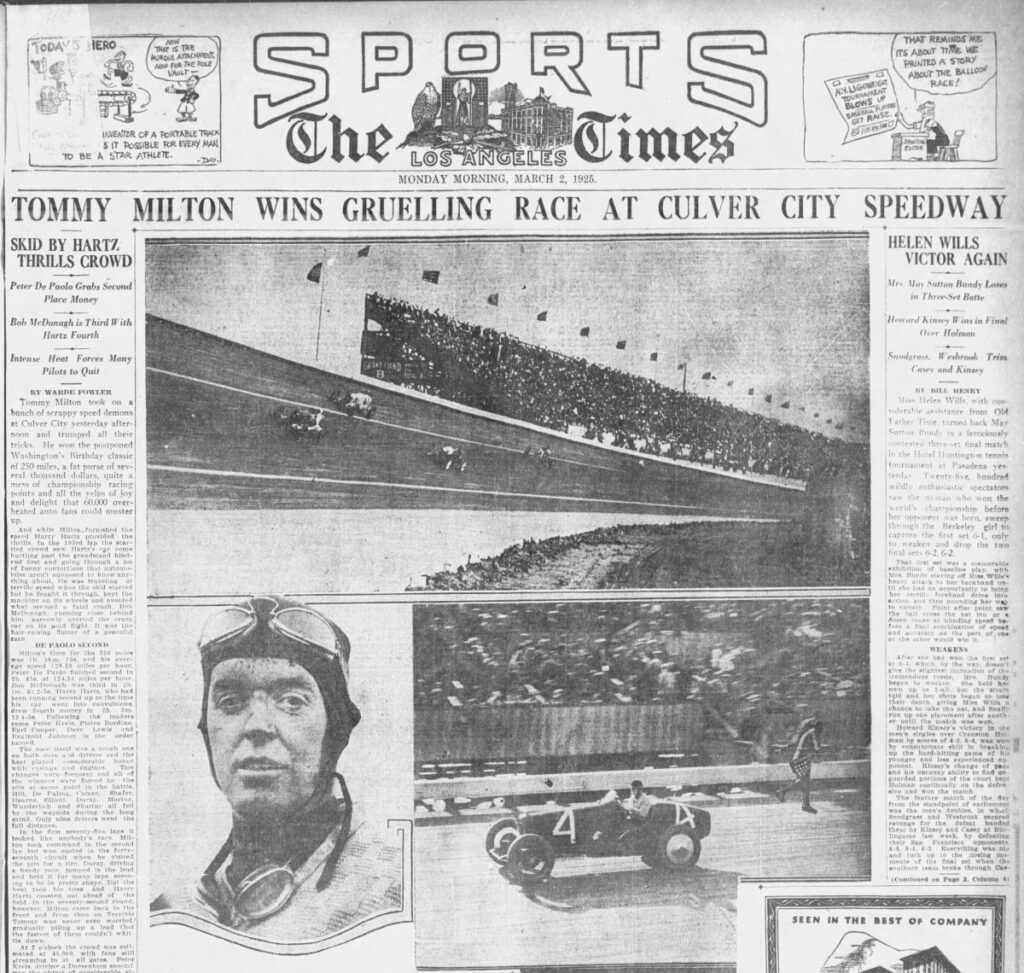 The Los Angeles Times - Page 37 
March 2, 1925