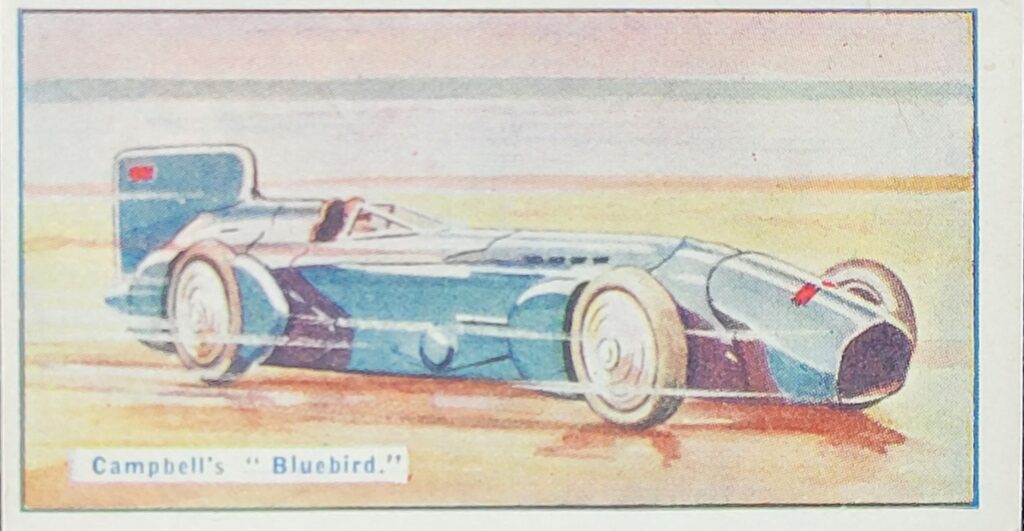 1932 D.C. Thomson "Speed"
Campbell's "The Bluebird" - Card #45 