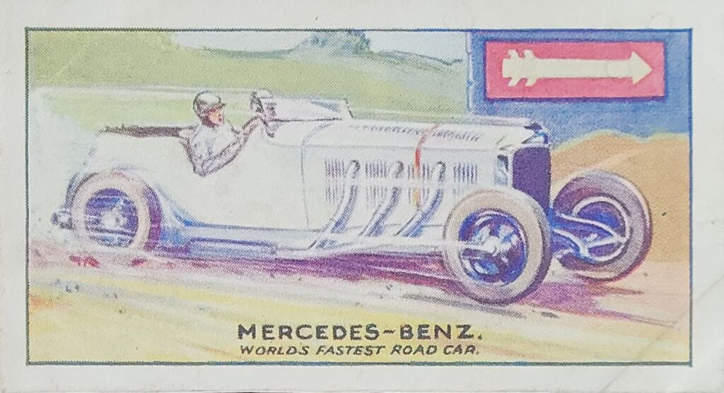 1933 Amalgamated Press "Motors" 
Mercedes-Benz