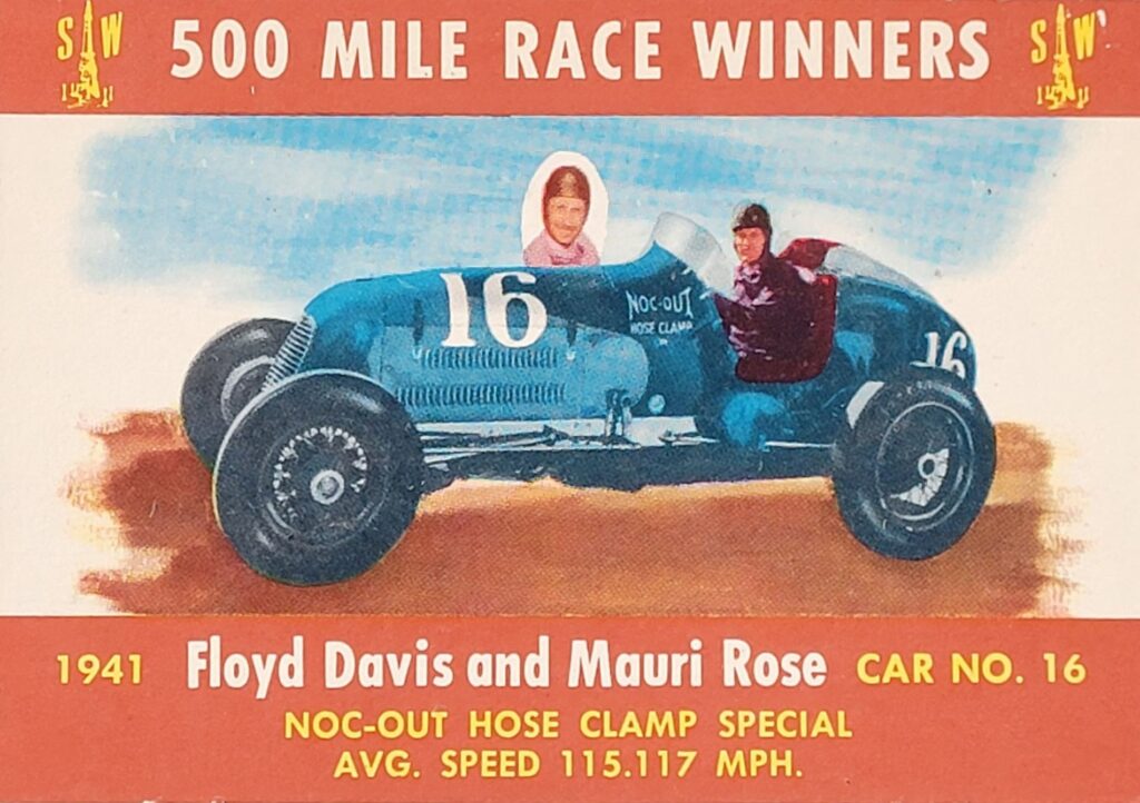 1954 Stark & Wetzel 
Davis/Rose #16