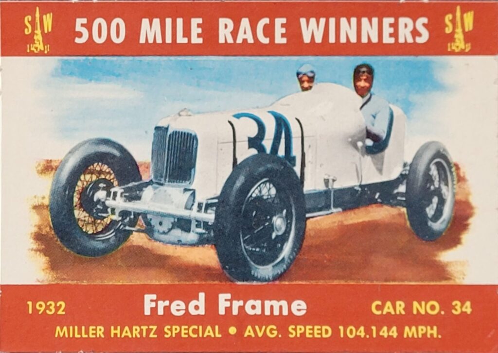 1954 Stark & Wetzel 
Fred Frame #34
