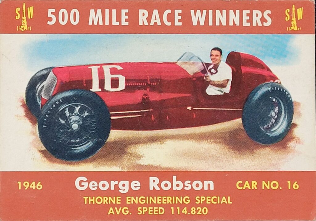 1954 Stark & Wetzel 
George Robson #16