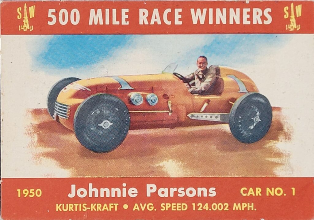 1954 Stark & Wetzel 
Johnnie Parsons #1
