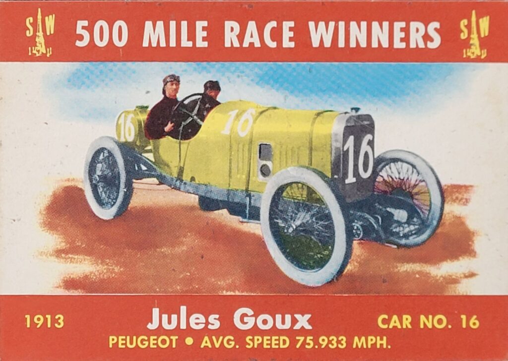 1954 Stark & Wetzel 
Jules Goux #16