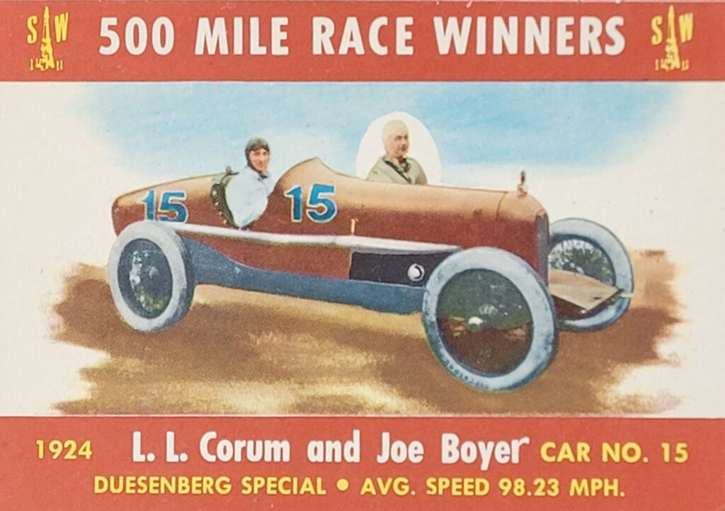 1954 Stark & Wetzel 
Corum/Boyer #15
