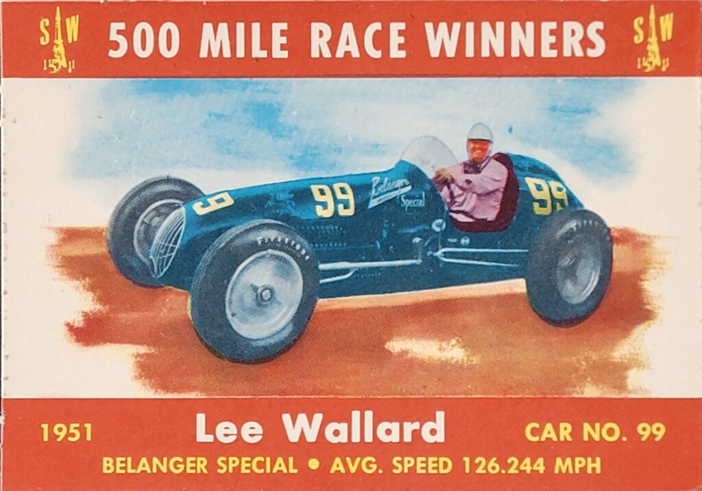 1954 Stark & Wetzel 
Lee Wallard #99