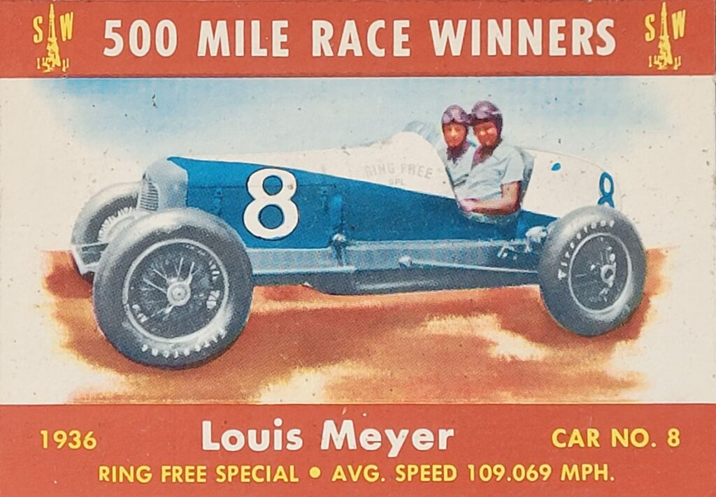 1954 Stark & Wetzel 
Louis Meyer #8