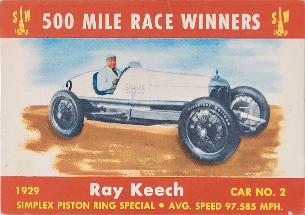 1954 Stark & Wetzel 
Ray Keech #2