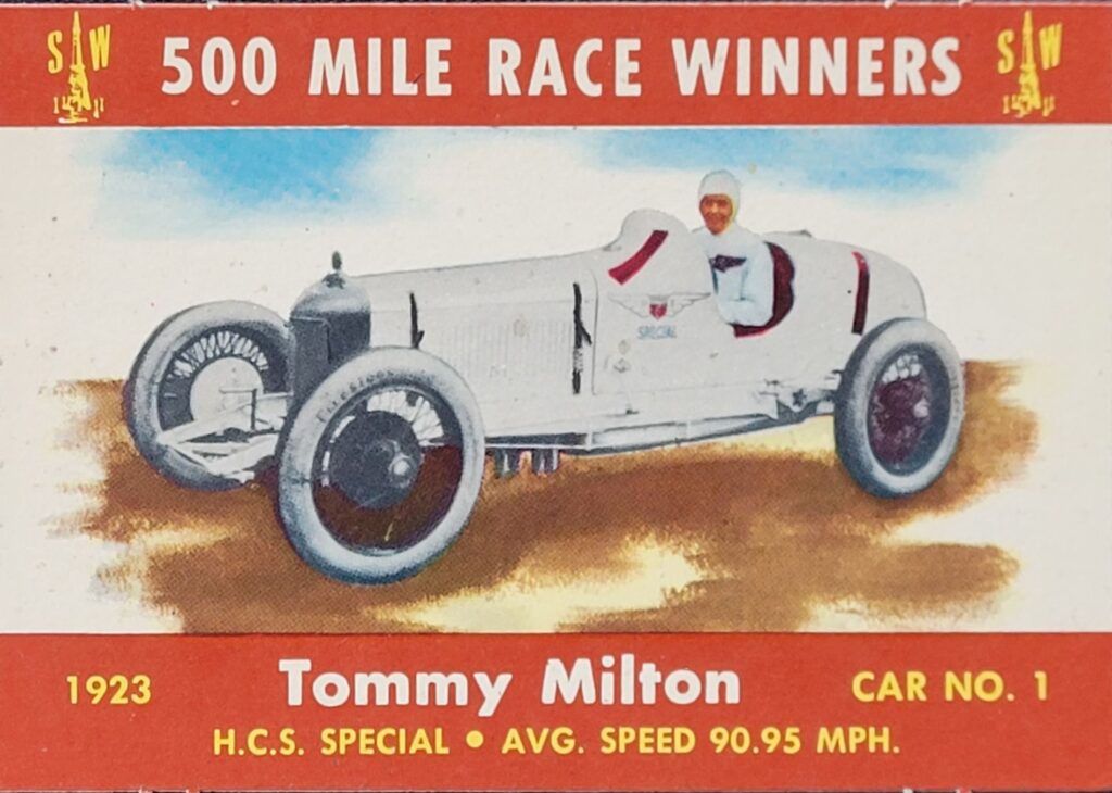 1954 Stark & Wetzel 
Tommy Milton #1