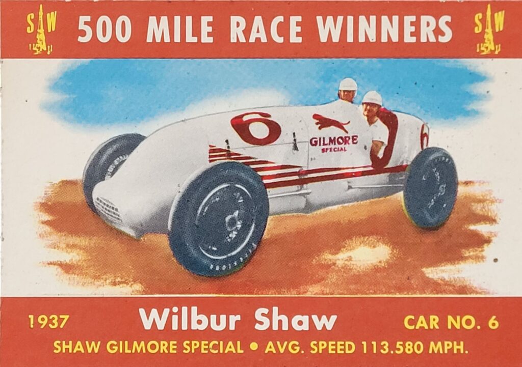 1954 Stark & Wetzel 
Wilbur Shaw #6