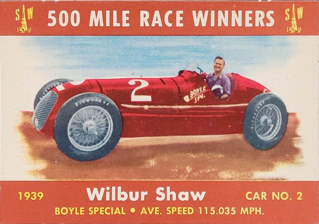 1954 Stark & Wetzel 
Wilbur Shaw #2