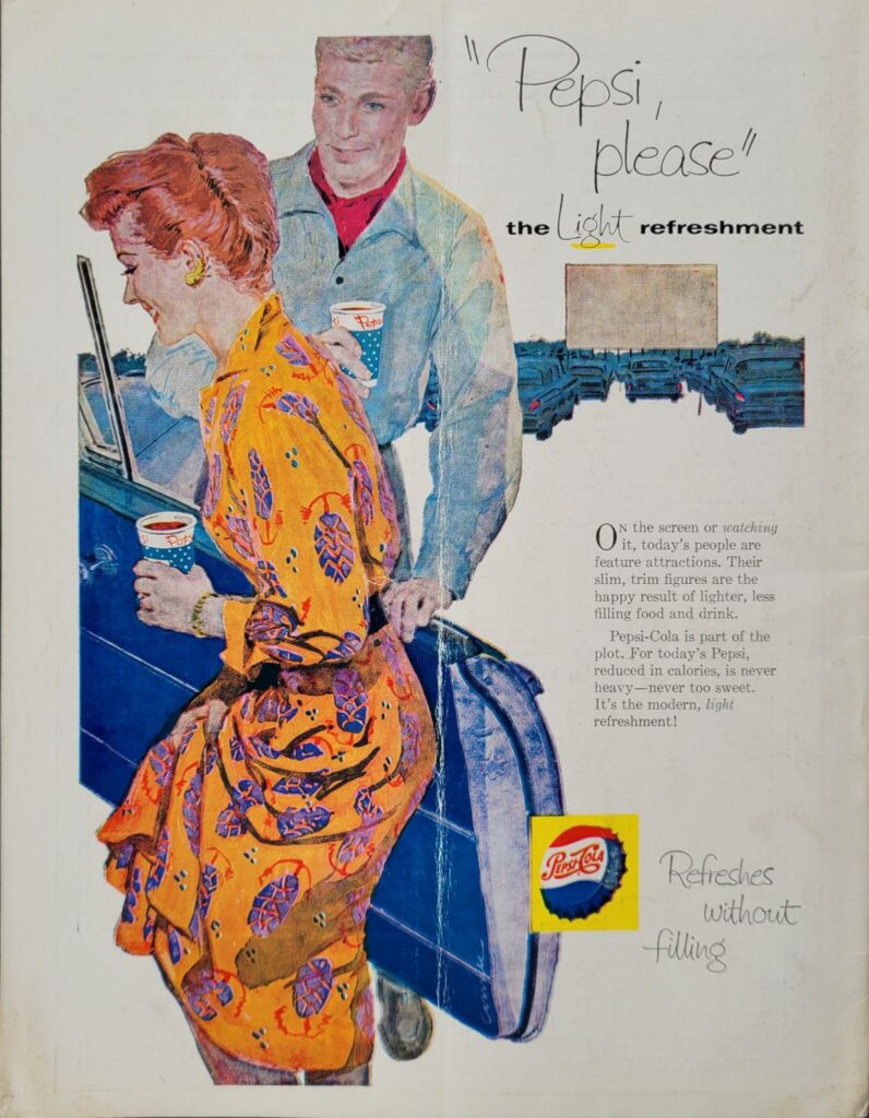 1960 NASCAR Bowman Gray (June) Program Back Cover