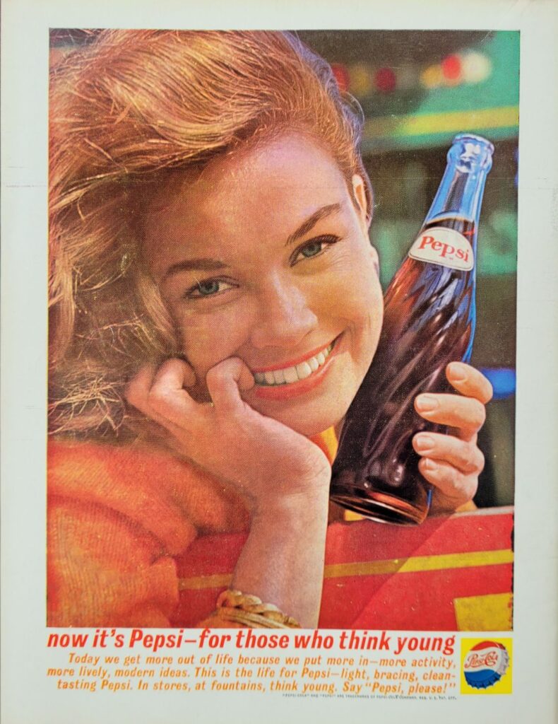 1961 NASCAR Atlanta Dixie 400 Program Back Cover