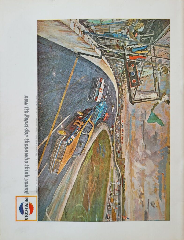 1963 NASCAR Bowman Gray (April)
 Program Back Cover