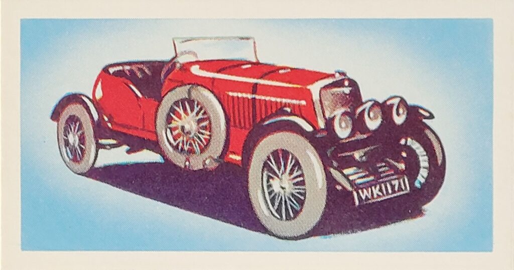 1965 Amaran Tea (UK) Veteran Racing Cars Card #12 Lea-Francis