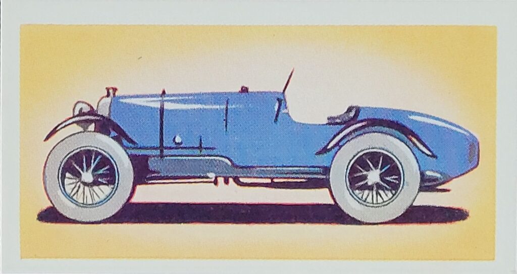 
1965 Amaran Tea (UK) Veteran Racing Cars Card #13 Alvis