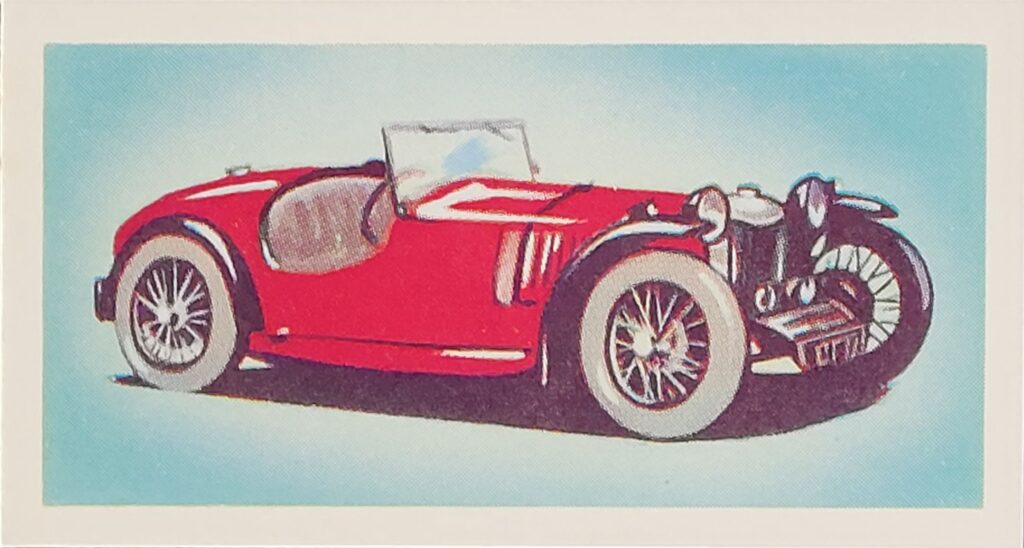 1965 Amaran Tea (UK) Veteran Racing Cars Card #14 Riley